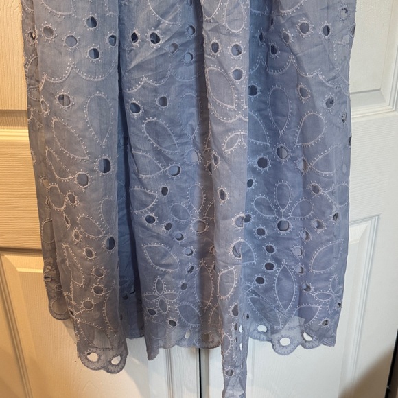 ASOS Sky Blue Lace Formal Dress - Picture 4 of 6